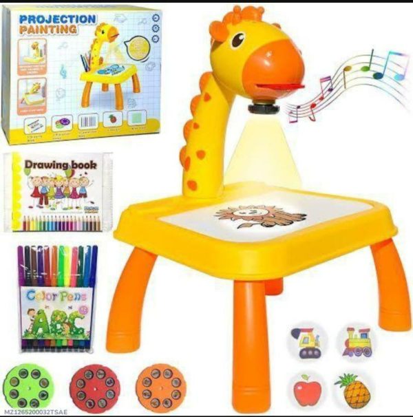 Kids LED Projector art drawing table 1