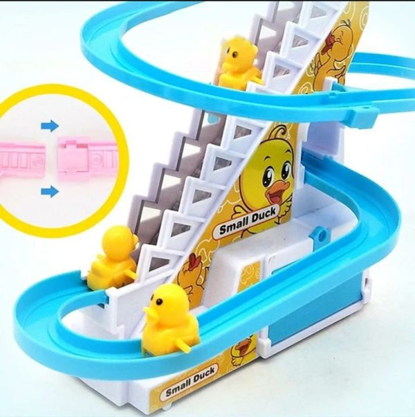 Kids Electric Duck  Stair  Toys Roller