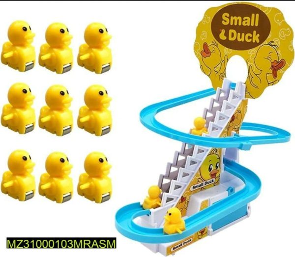 Kids Electric Duck  Stair  Toys Roller