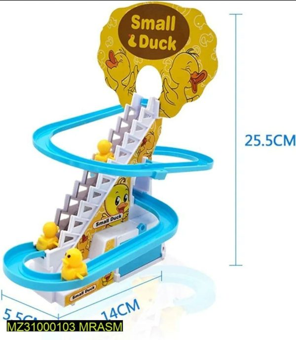 Kids Electric Duck  Stair  Toys Roller