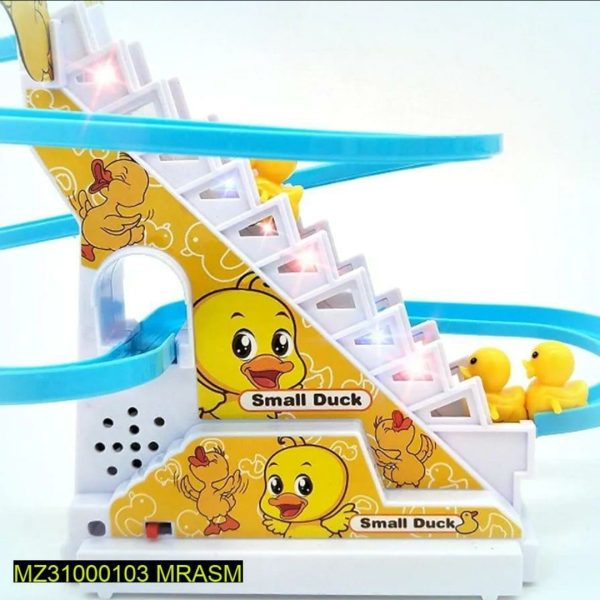 Kids Electric Duck  Stair  Toys Roller