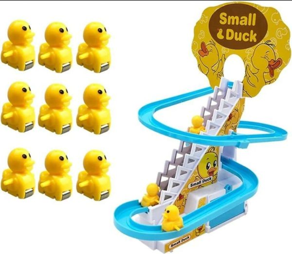 Kids Electric Duck  Stair  Toys Roller