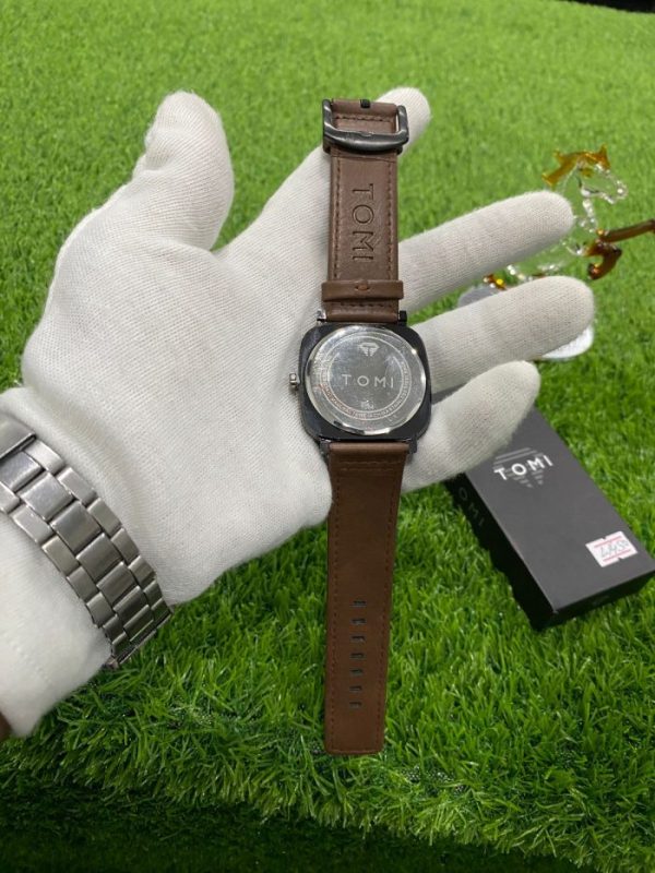 TOMI T-093 Men’s Wrist Watch Square Dial